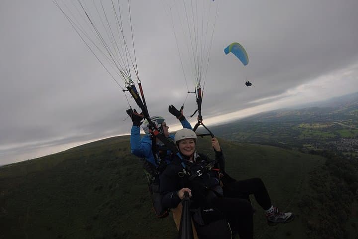 Tandem Paragliding Experience in the Brecon Beacons