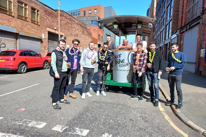 LIverpool beer or prosecco bike tour