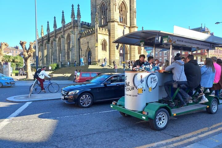 LIverpool beer or prosecco bike tour