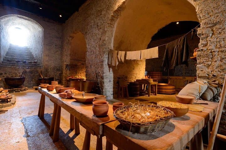 Inside Dover Castle