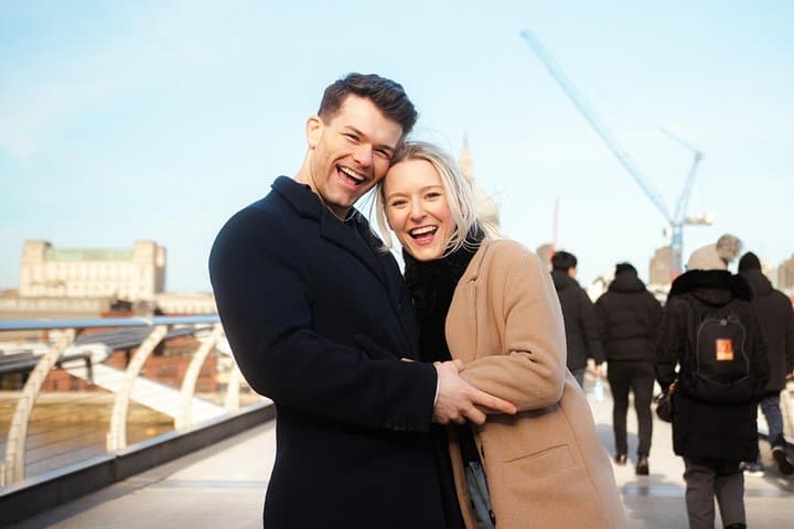 London: Photoshoot at St.Pauls Cathedral & Millennium Bridge