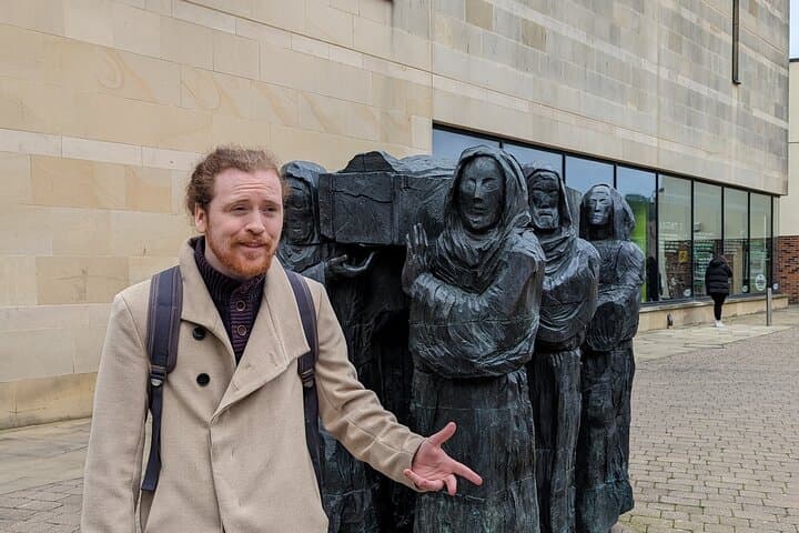 Follow the monks founding Durham.