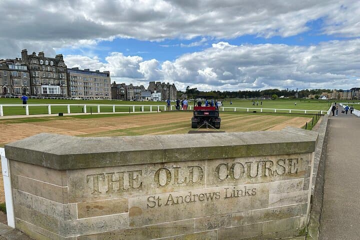 the Old course, St Andrews , the home of golf