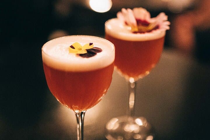 The Sloe Boat cocktail celebrating Belfast's thriving cocktail scene.