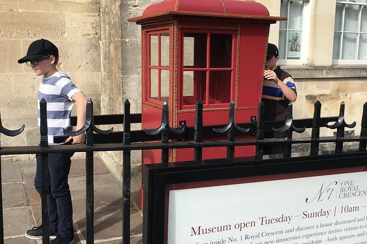 2 strongmen and their Sedan Chair