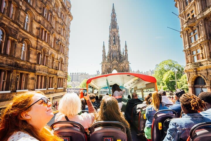 Bright Bus Hop on Hop off bus tours Scott Monument