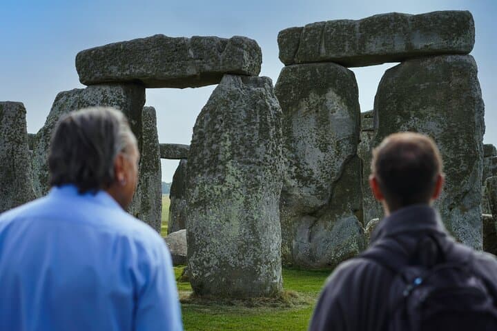 Guide at Stonehenge