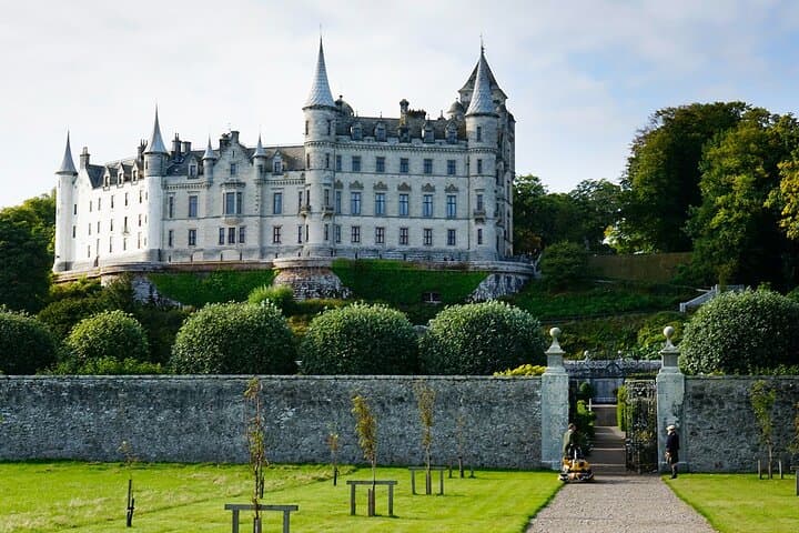 Dunrobin Castle view from the North Sea