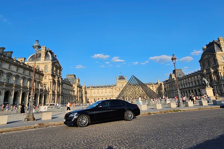 Our chauffeur in Paris
