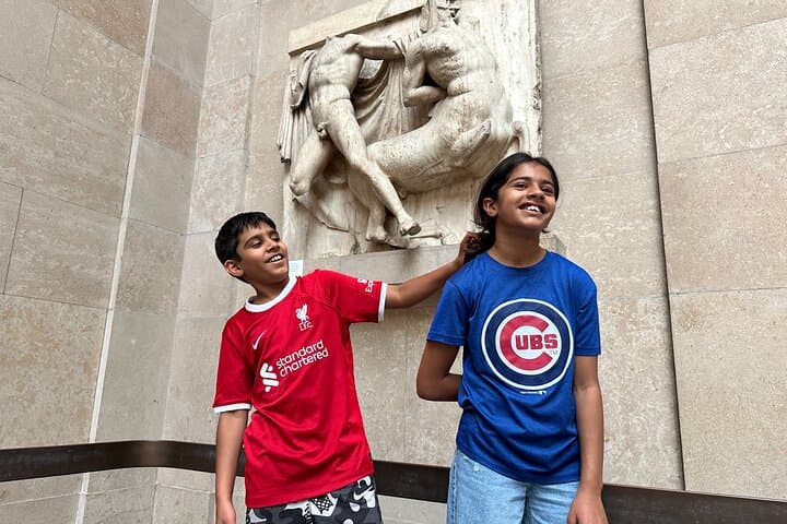 Private Kid-Friendly London British Museum Tour and West End Walk