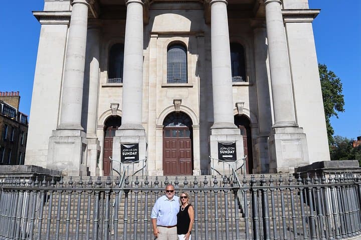 My guests outside the https://media-cdn.tripadvisor.com/media/attractions-splice-spp-720x480/11/ec/49/d3.jpgNicholas Hawksmoor Chruch , Christchurch Spitalsfield
