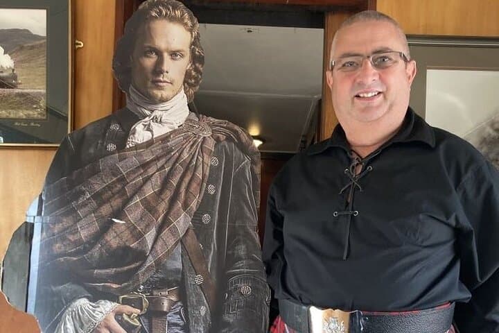 Ken & Jamie — your Highland guides to whisky, legends, and Outlander locations.