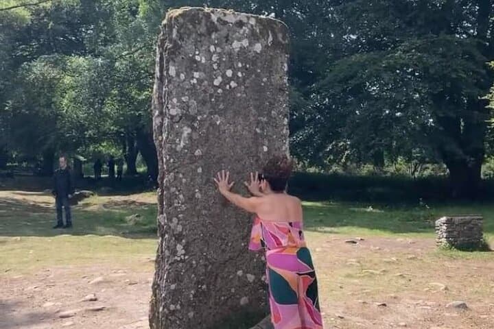 Relive Claire’s moment — touch the standing stone that inspired time travel in Outlander.