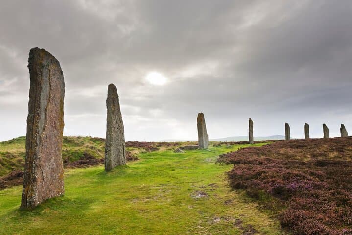 5000 year old Ring of Brodgar - the largest in Scotland