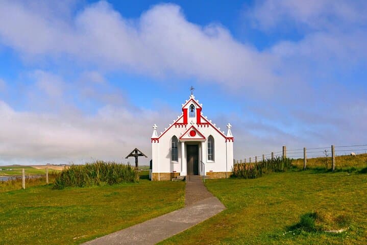 Discover the historic Italian Chapel made by prisoners of War