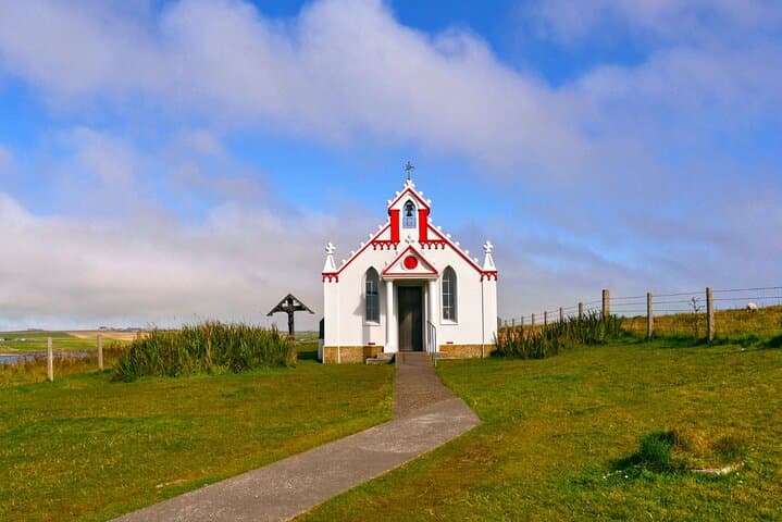 Visit Italian Chapel made by prisoners of war