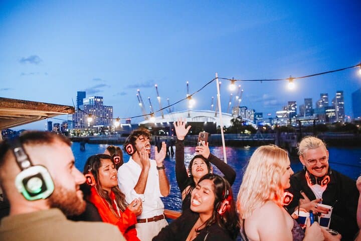 Silent Disco London Thames Boat Party