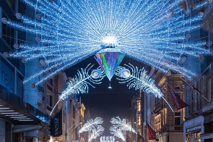 London Exclusive Christmas Lights Guided Tour by Black Cab