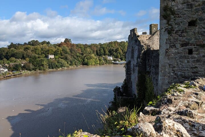River Wye from Chepstow Castle