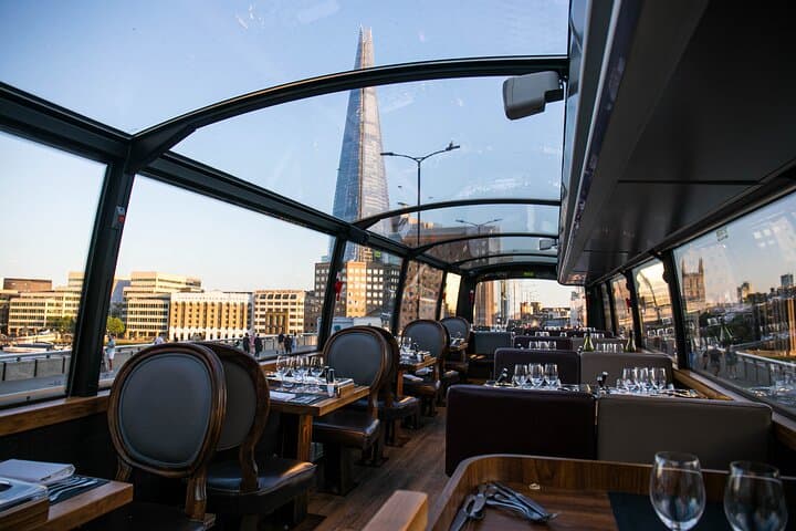 London Luxury Dinner Experience with Panoramic City Views