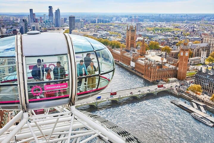 Five attraction pass including Madame Tussauds & The London Eye