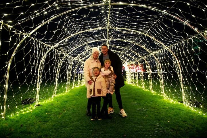 Christmas at Warwick Castle - Light Trail + Entry