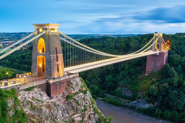 Private Historic Bristol Walking Tour and Suspension Bridge