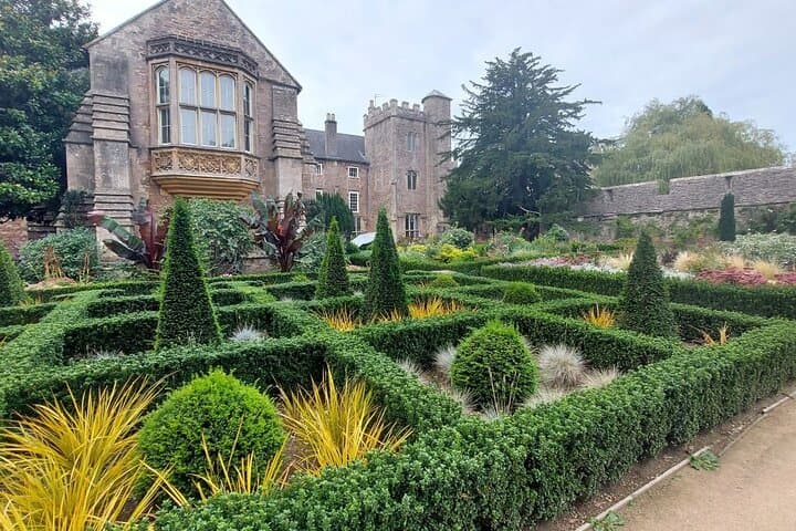 The gardens of the Bishops Palace