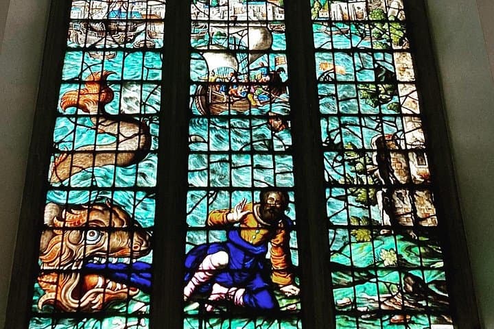 We will go into a college, and see some of Oxford's incredible stained glass.