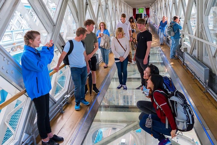 Glass Walkways, Tower Bridge, London.