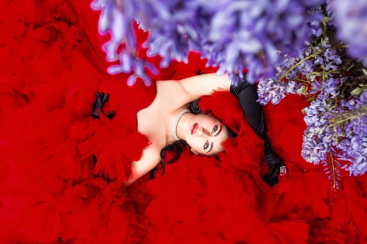 Private Epic Flying Dress Photoshoot in London