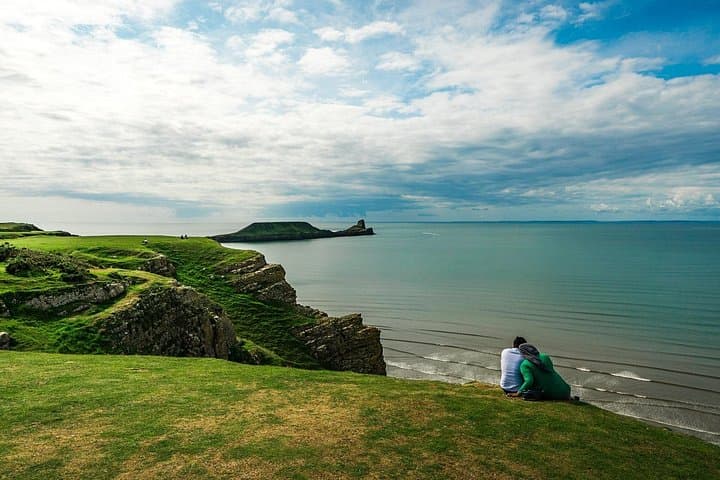From Cardiff: The Gower - Mumbles, Three Cliffs And Worms Head