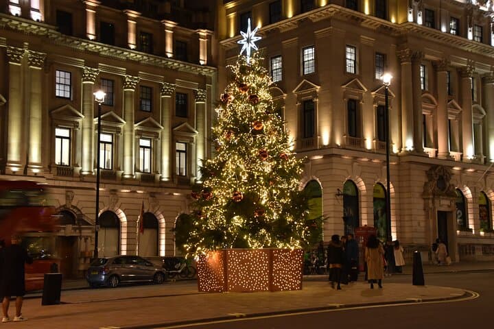 London Christmas Lights Private Walking Tour
