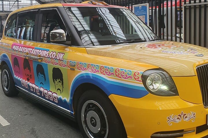 Wonderful new taxi design eye catching out on the road of Liverpool.