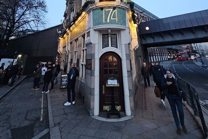 The Blackfriar - a distinctive Flat Iron style building