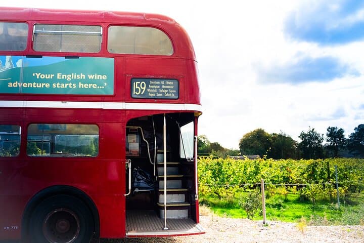 Full-Day Vintage Bus Wine Tour of Sussex from London