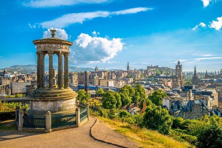 Glasgow: Privately Guided Day Tour of Edinburgh in Luxury Minivan