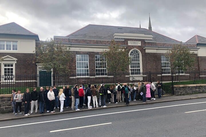 My old primary school 
 St comgalls on the falls road