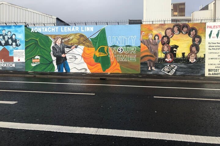 Murals on the falls road
