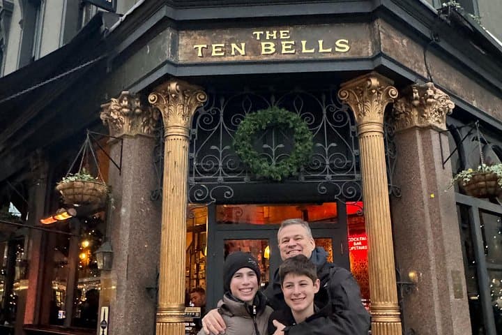 Outside the Ten Bells Pub where the victims drank