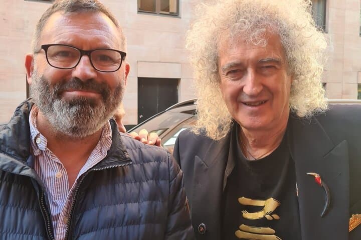 The day I met my hero!