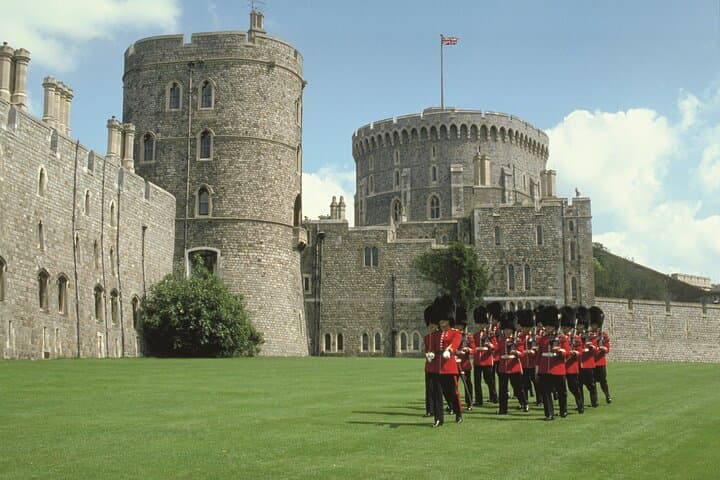 Stonehenge and Windsor from London