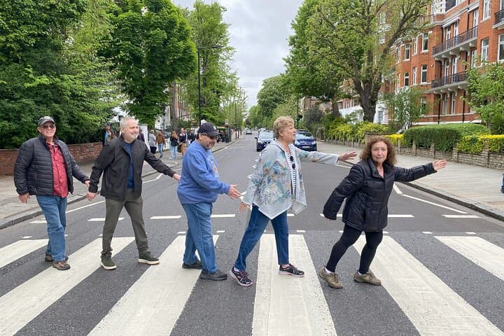The iconic Beatle crossing.
