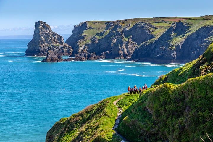 Coasteering with OA Surf Club at the beautiful Bossiney Cove