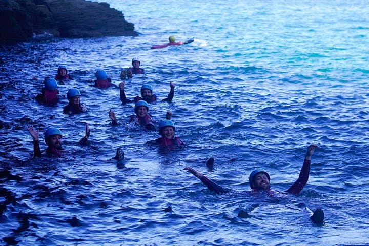 Coasteering with OA Surf Club