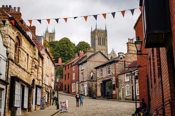 Looking up Steep Hill