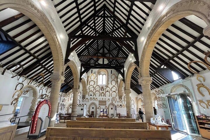 Inside the Great Hall of Oakham Castle