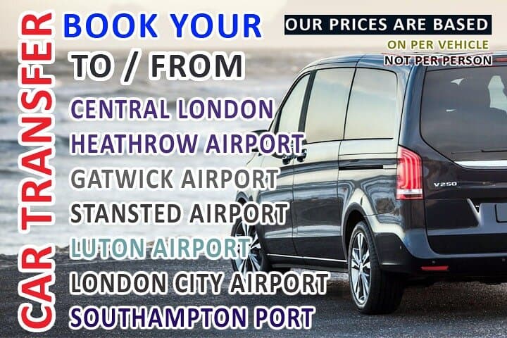 Southampton Cruise Terminals to London Private Arrival Transfer