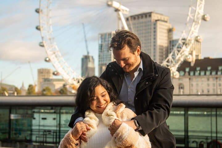 Private Photoshoot Outside The London Eye