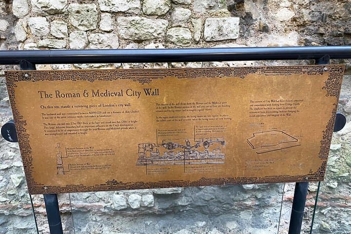 Just outside the City walls...